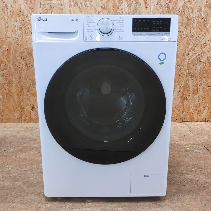 Lavatrice LG F4WV509SAE Carica frontale 9 kg 1400 Giri/min Bianco