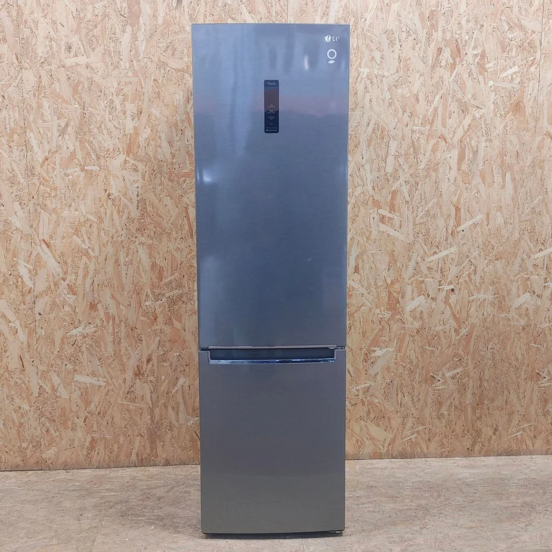 LG GBB72PZUGN.APZQEUR frigorifero con congelatore Libera installazione 384 L D Acciaio inossidabile