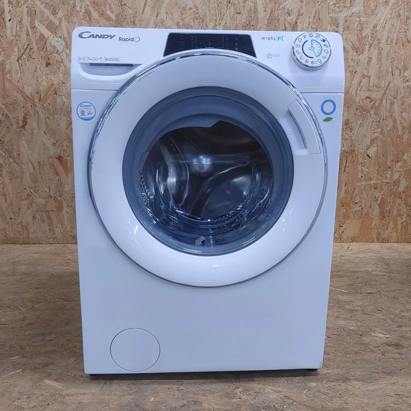 Lavatrice Candy RapidÓ RO 1486DWH7/1-S Carica frontale 8 kg 1400 Giri/min Bianco
