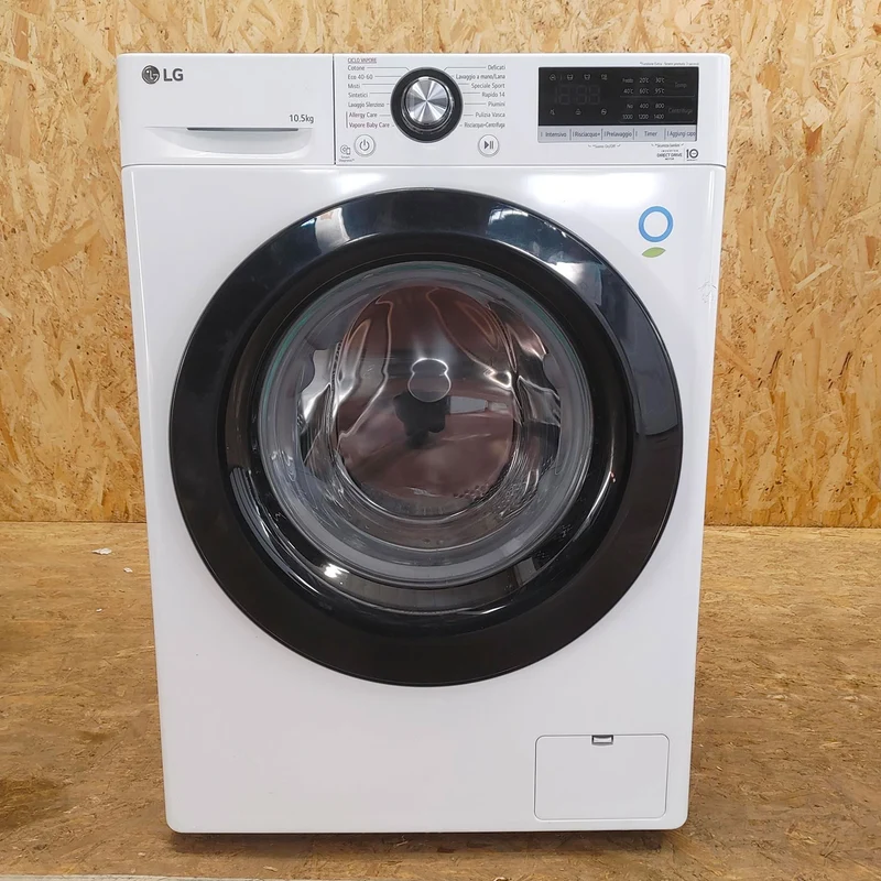 LG F4WV310SAE lavatrice Caricamento frontale 10,5 kg 1400 Giri/min A Bianco