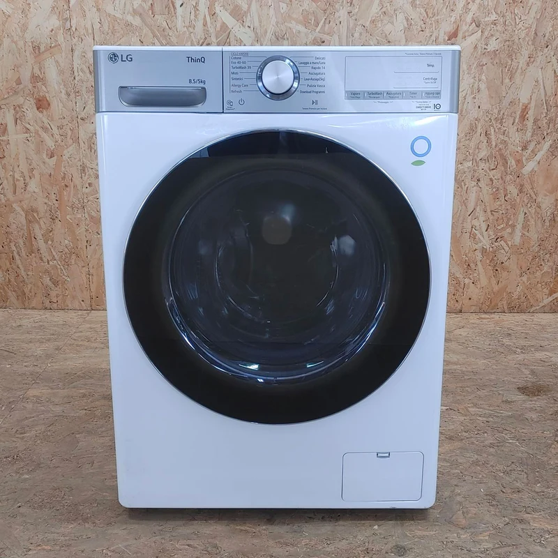 Lavasciuga LG F2DV9S8H2E Libera installazione Caricamento frontale Bianco E