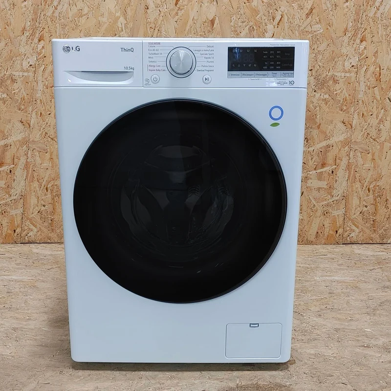 LG F4WV510SAE lavatrice Caricamento frontale 10,5 kg 1400 Giri/min A Bianco