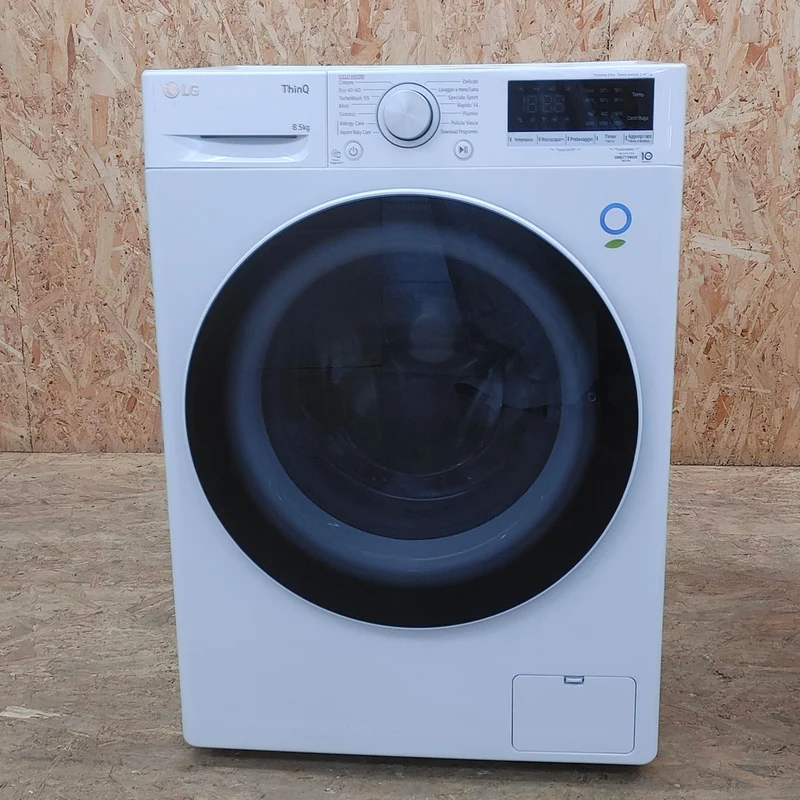 Lavatrice LG F4WV510S1E Caricamento frontale 10,5 kg 1400 Giri/min Bianco