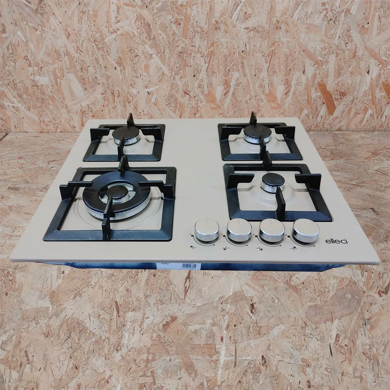 Elleci PGSP60143WS Piano cottura a gas