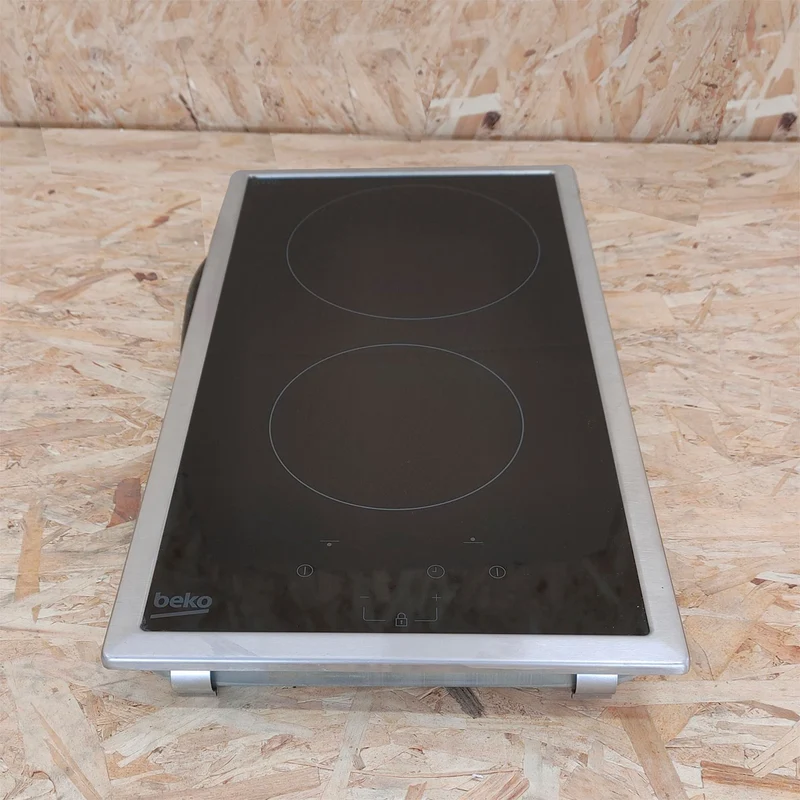 Beko HDMC 32400 TX piano cottura Acciaio inossidabile Da incasso Ceramica 2 Fornello(i)