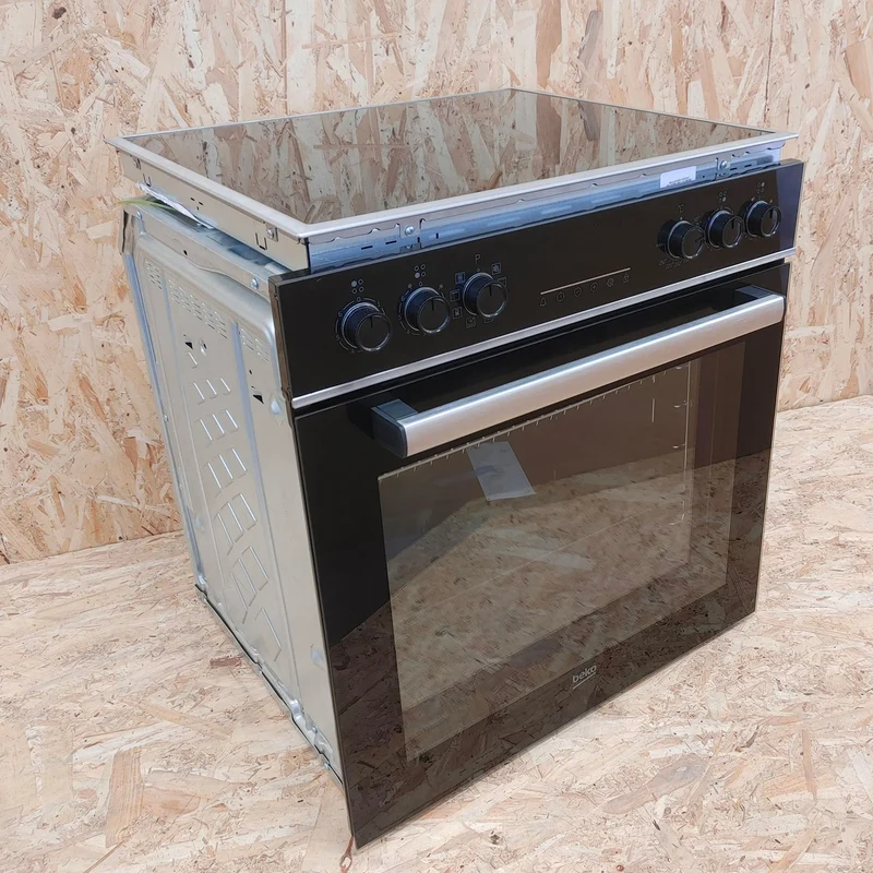 Beko BBUM13329X set di elettrodomestici Forno e Piano cottura in vetroceramica