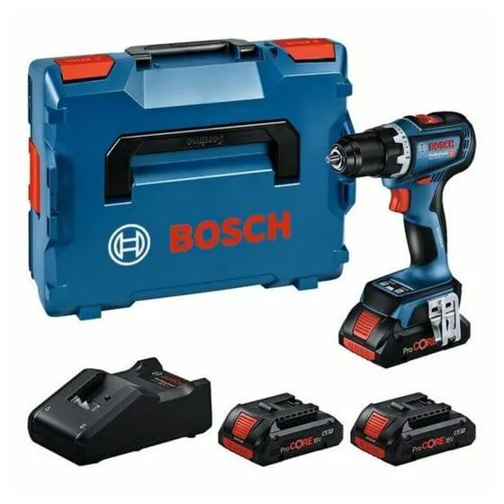 Visseuse GSR 18V-90 C, 3 x ProCORE18V 4.0Ah, L-BOXX