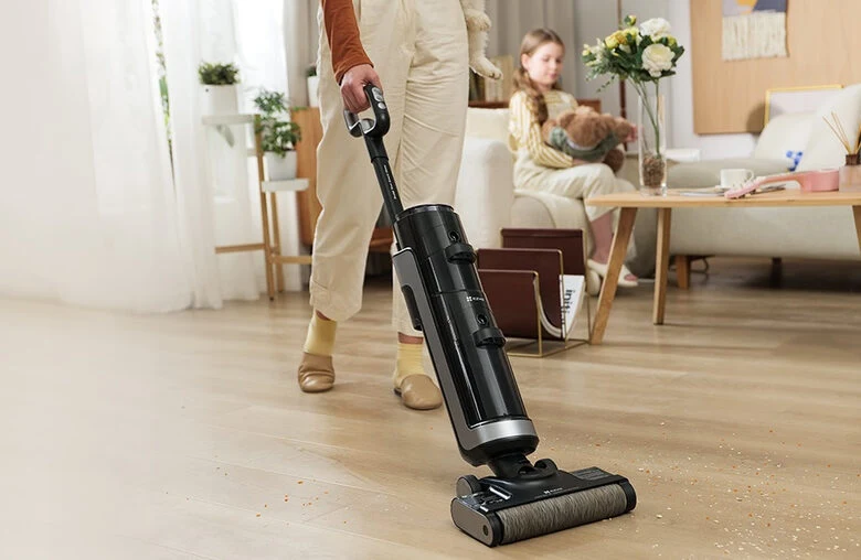 EZVIZ RH1 Aspirapolvere verticale Batteria Secco e bagnato HEPA Senza sacchetto 200 W Nero, Grigio 4 Ah