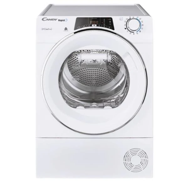 Asciugatrice A Pompa Di Calore Candy Rapidò ROEH8A2TCEX-S 8 Kg Classe A++ (A85xL59,6xP58,5) Cicli rapidi WiF+Ble App hOn