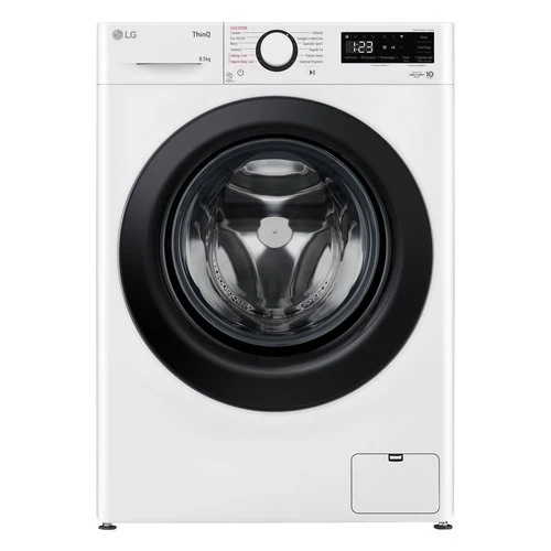 Lavatrice A Carico Frontale Lg 8,5 Kg F2WV308S6AW AI DD Classe A 1200 Giri (A85xL60xP49,5) ThinQ Alexa Google Assistant Inverter Direct Drive Motor