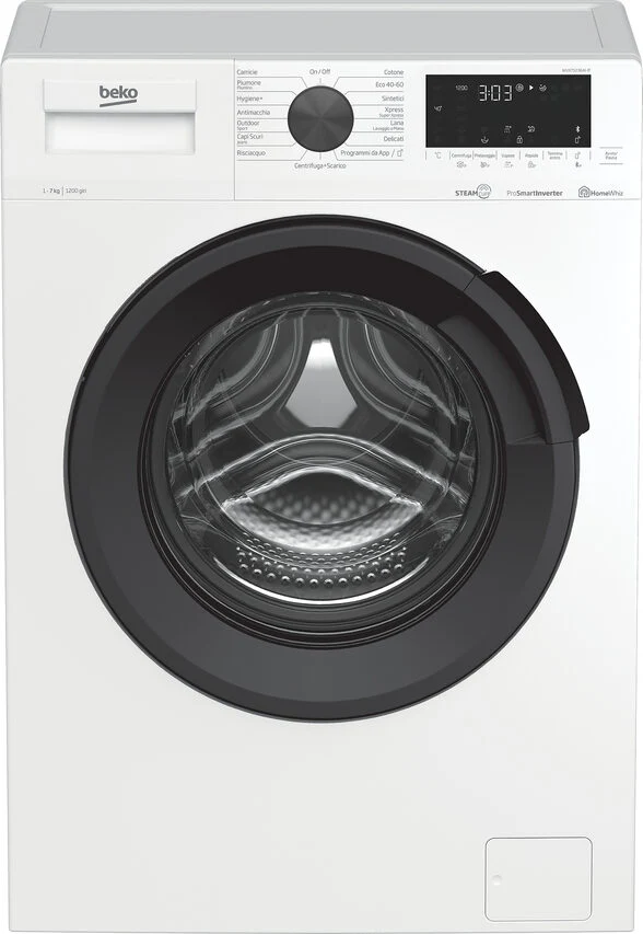 Beko Lavatrice a Vapore WUX71236AI-IT 7 kg D 1200 giri/min