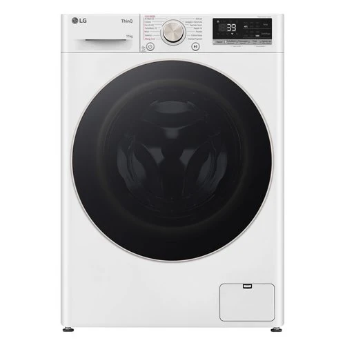 Lavatrice A Carico Frontale Lg AI DD Serie R7 F4R7011TSWG 11 Kg Classe A -10% 1400 Giri (A85xL60xP56,5) ThinQ Alexa Google Assistant