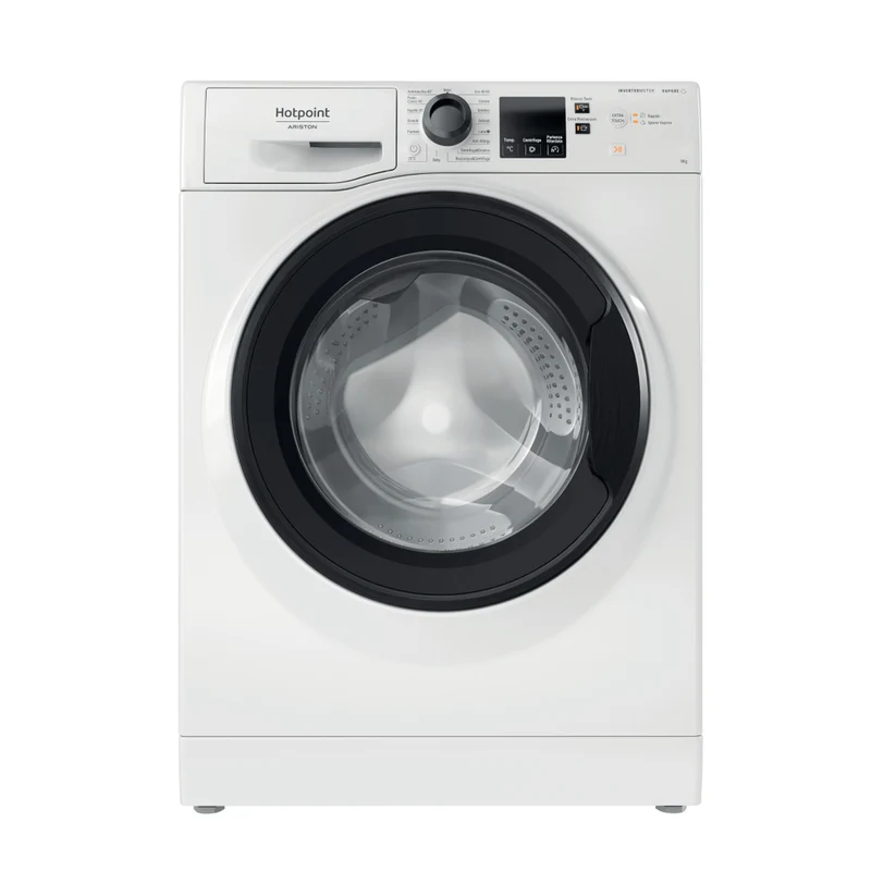 Lavatrice A Carica Frontale Hotpoint Active 40 NF925WK IT 9 Kg Classe B 1200 Giri (A85xL59,5xP60,5) Igiene vapore Anti macchia