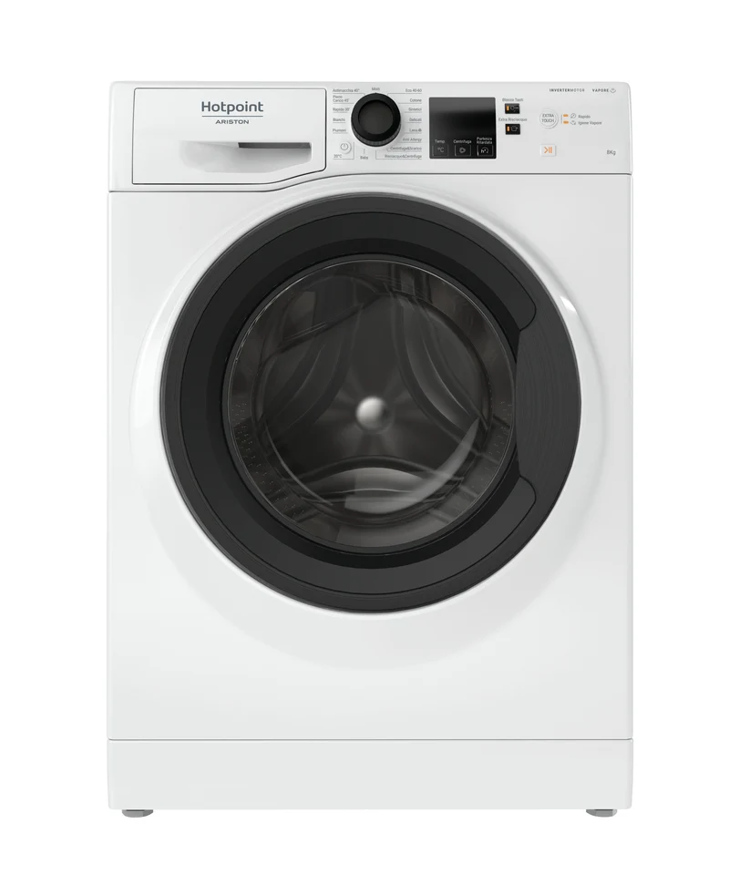 Lavatrice A Carico Frontale Hotpoint NF86WK IT 8 Kg Classe A 1400 Giri (A85xL59,5xP60,5) Igiene Vapore Motore inverter